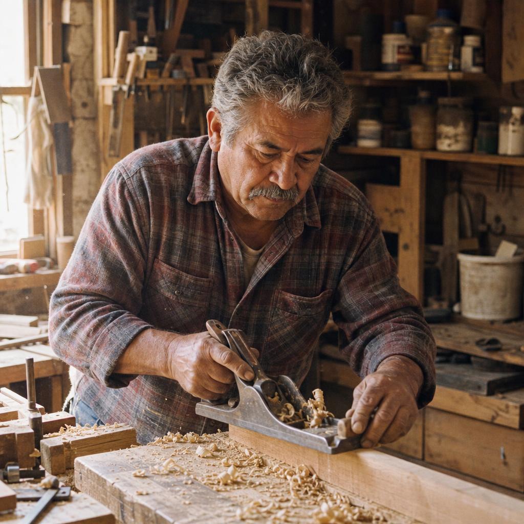 Arthur J., carpentry mentor