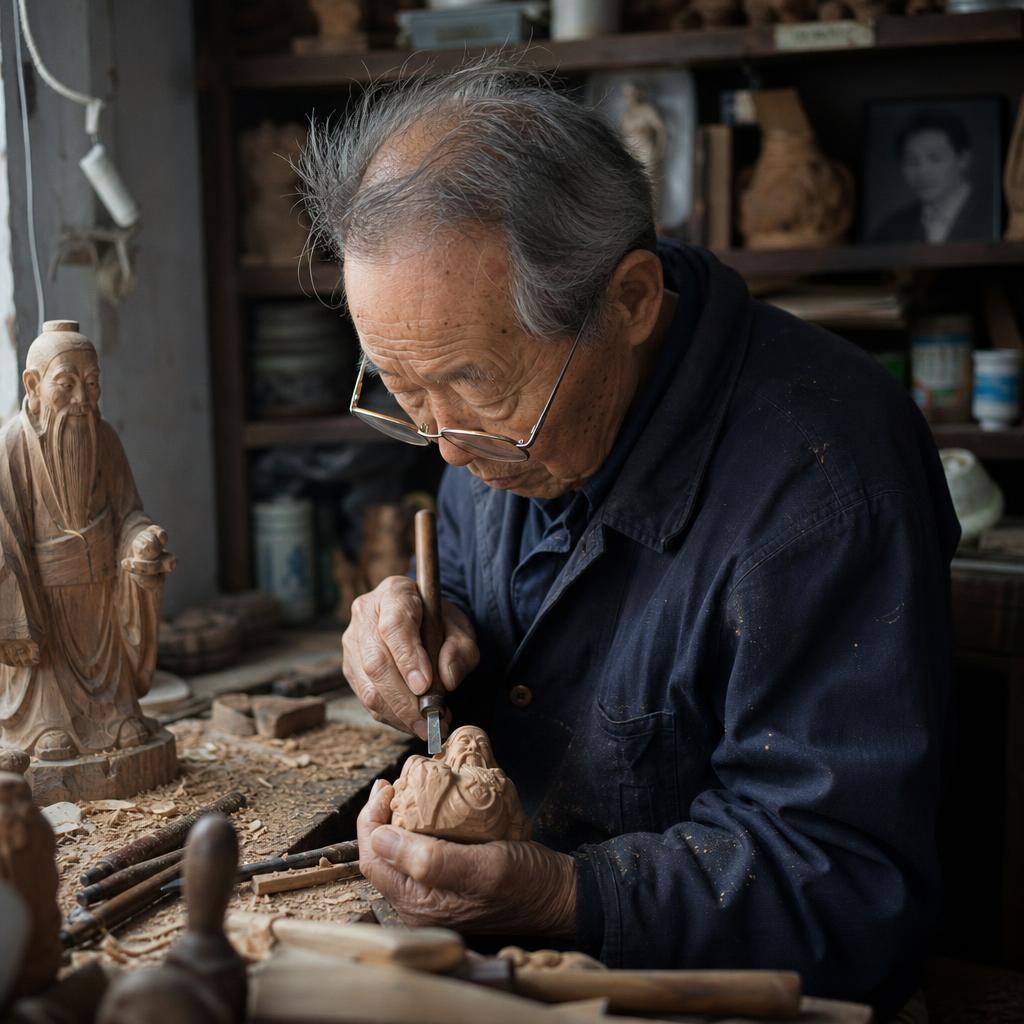 Henry K., carving mentor